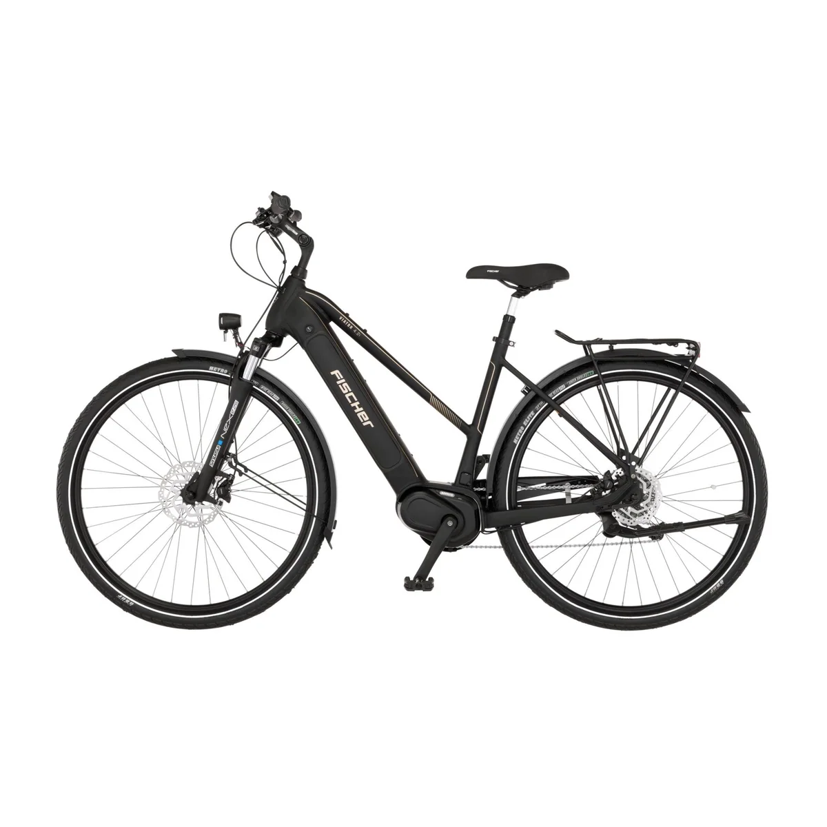Fischer VIATOR 4.2i 630 ACTIVE E-Bike, leistungsstarker Mittelmotor, 9 Gang Shimano 2