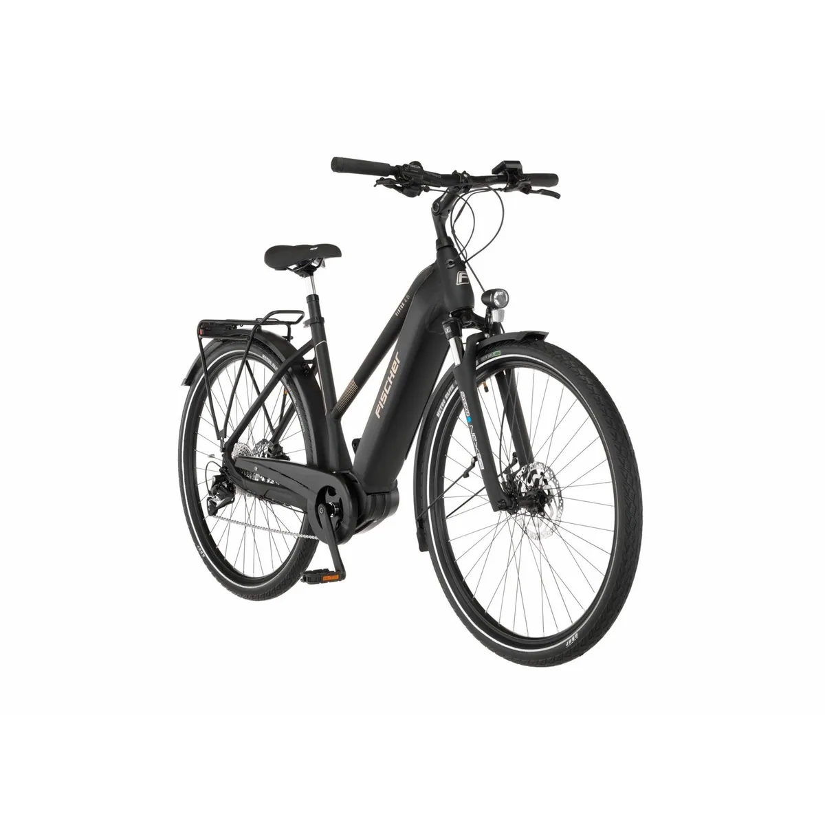 Fischer VIATOR 4.2i 630 ACTIVE E-Bike, leistungsstarker Mittelmotor, 9 Gang Shimano 3