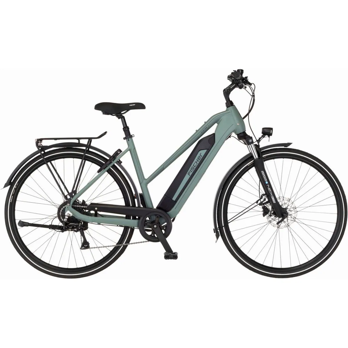 Fischer Viator 2.1 E-Bike, 8-Gang Shimano Schaltung, leistungsstarker Heckmotor