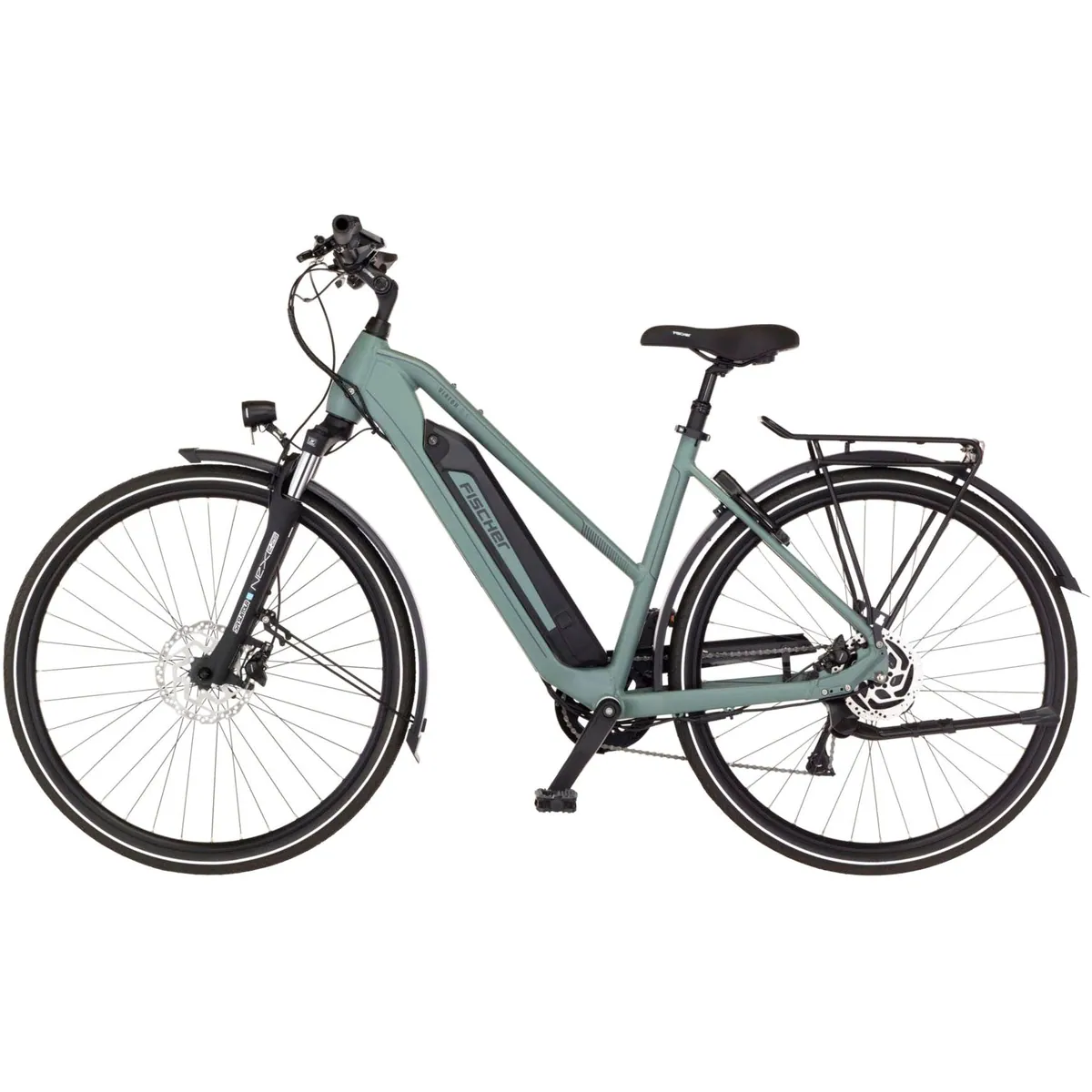 Fischer Viator 2.1 E-Bike, 8-Gang Shimano Schaltung, leistungsstarker Heckmotor 2