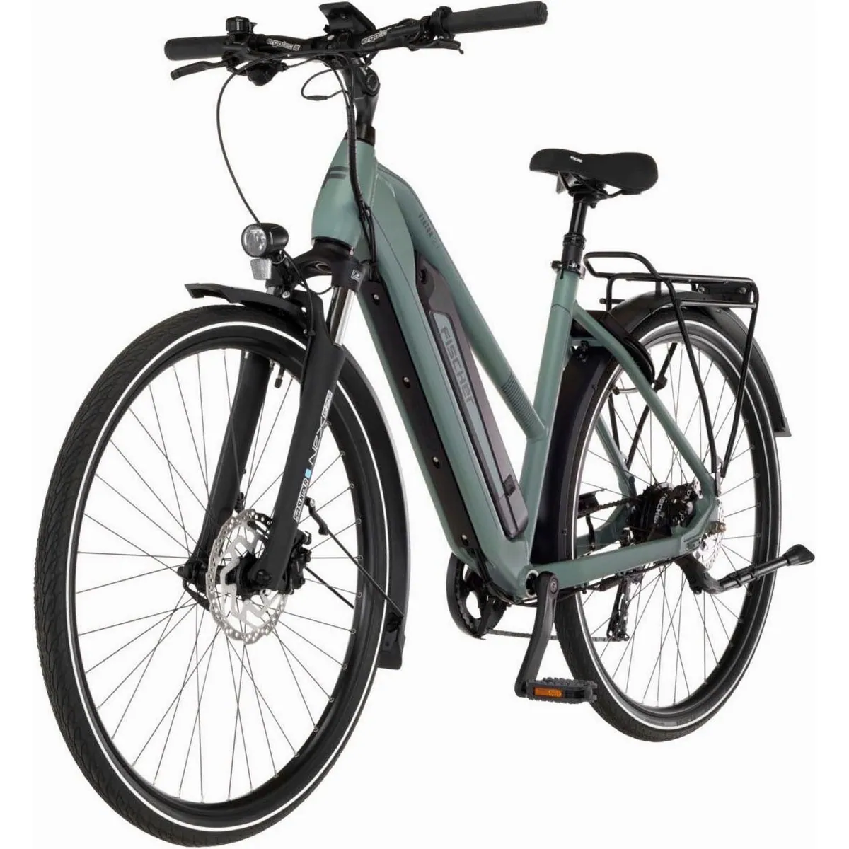 Fischer Viator 2.1 E-Bike, 8-Gang Shimano Schaltung, leistungsstarker Heckmotor 4