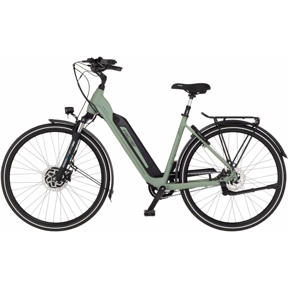 Fischer CITA 2403 E-Bike Cityrad, 7 Gang Shimano NEXUS, Frontmotor, 459 Wh 2