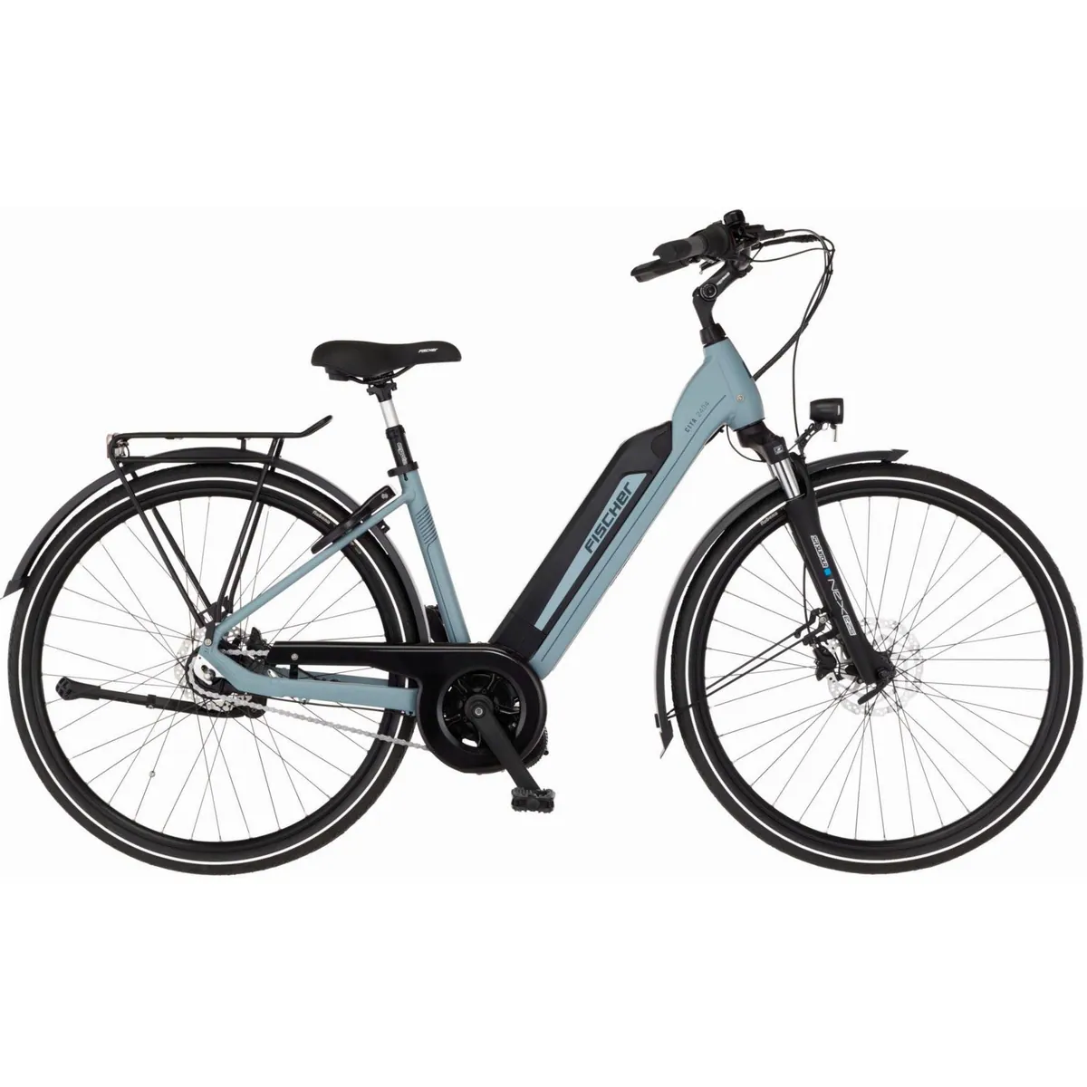 Fischer Cita 2404 E-Bike Cityrad, 688 Wh Akku, 7 Gang Shimano NEXUS, Mittelmotor