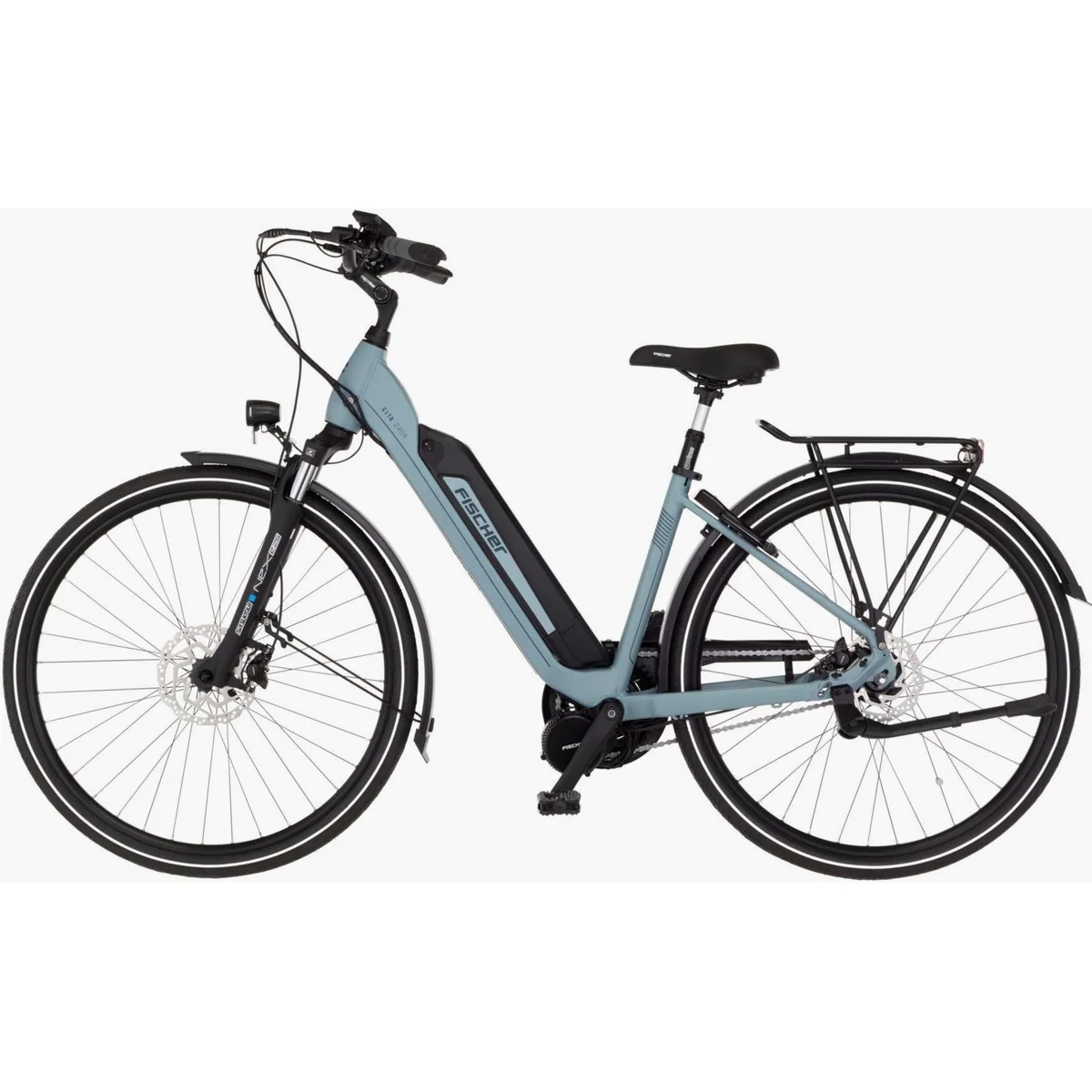 Fischer Cita 2404 E-Bike Cityrad, 688 Wh Akku, 7 Gang Shimano NEXUS, Mittelmotor 2