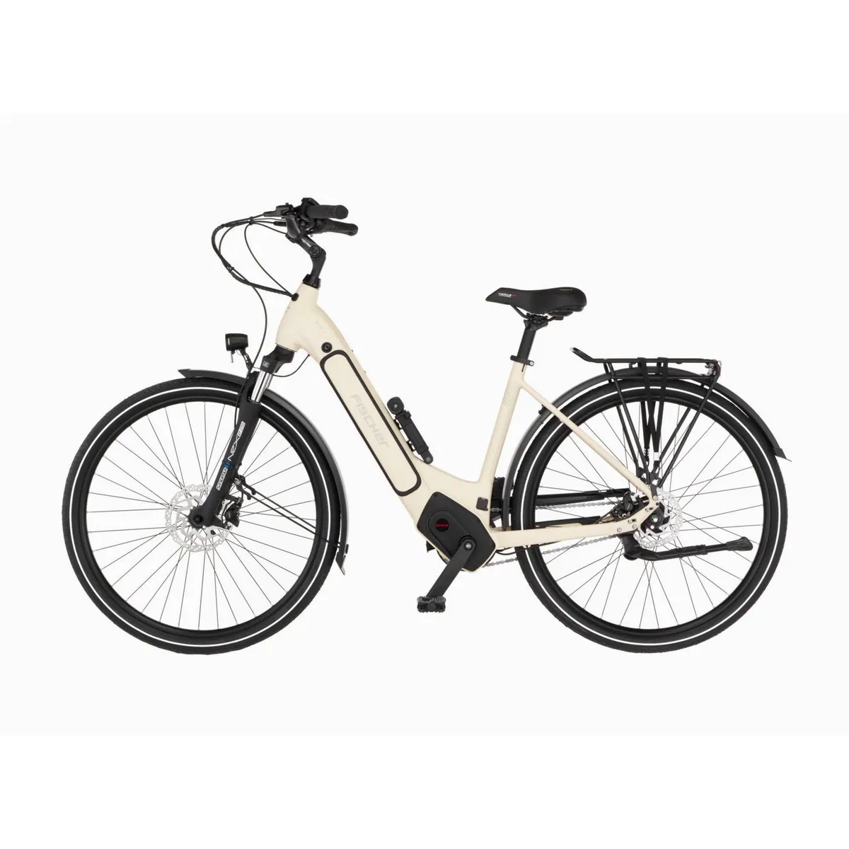 Fischer CITA 6.8I E-Bike Cityrad, kraftvoller Mittelmotor, 7-Gang Shimano Nexus Schaltung 3