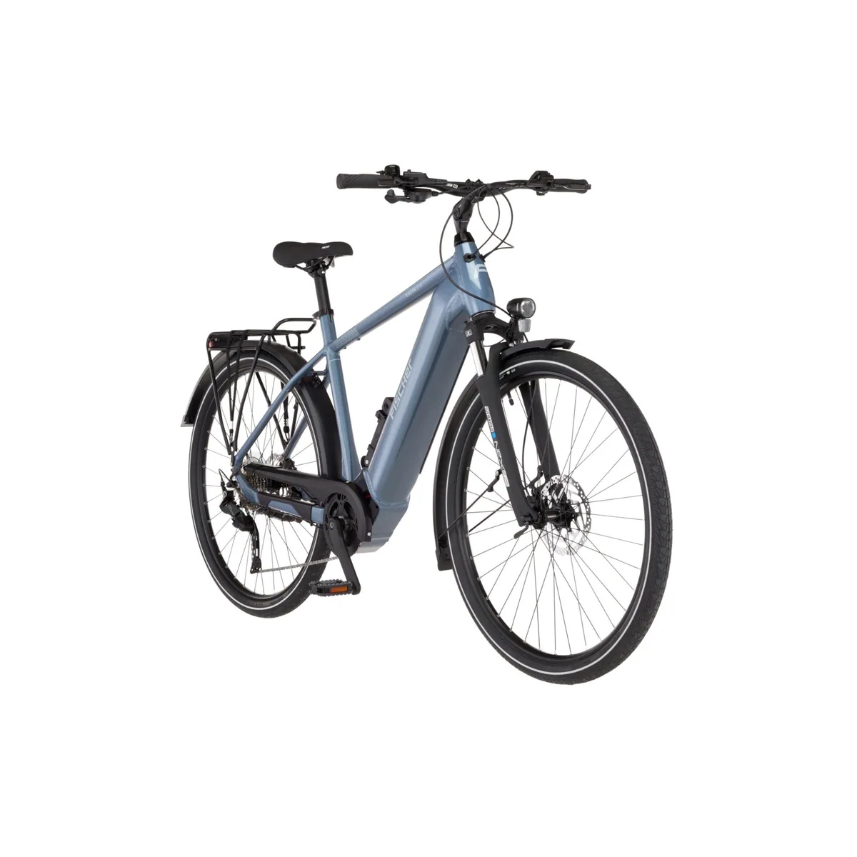 Fischer Viator 6.8I E-Bike Trekkingrad, kraftvoller Mittelmotor, 9-Gang Shimano, 711 Wh Akku 3