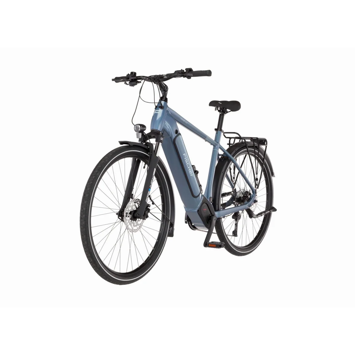 Fischer Viator 6.8I E-Bike Trekkingrad, kraftvoller Mittelmotor, 9-Gang Shimano, 711 Wh Akku 4