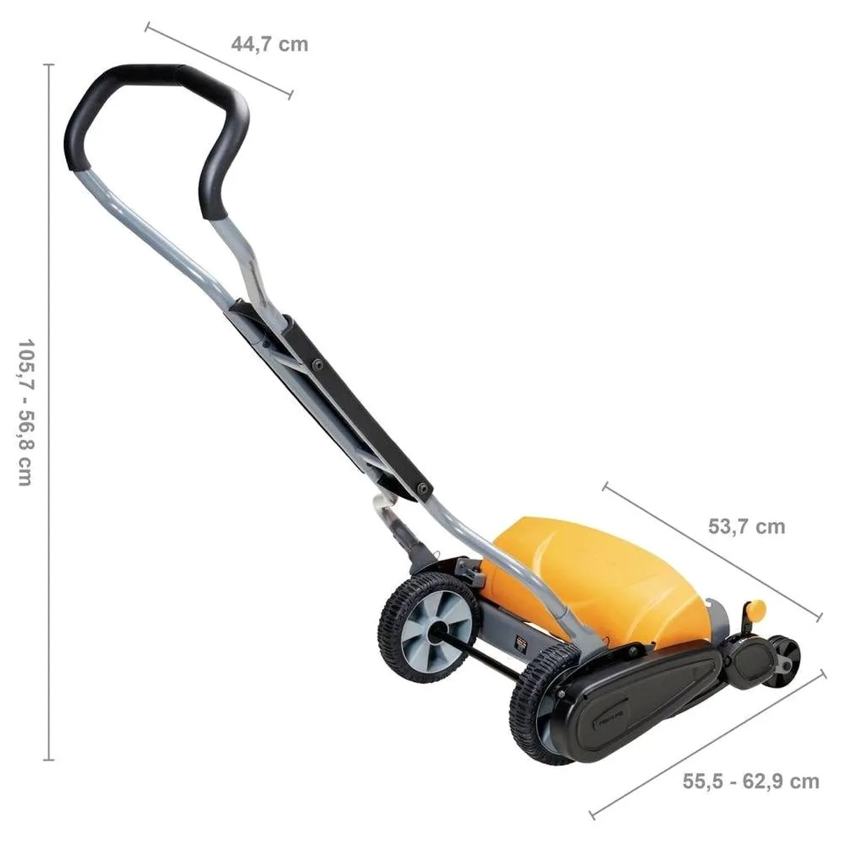 Fiskars StaySharp Max Spindelmäher, geräuscharm, höhenverstellbar, Schnittbreite 46 cm 5