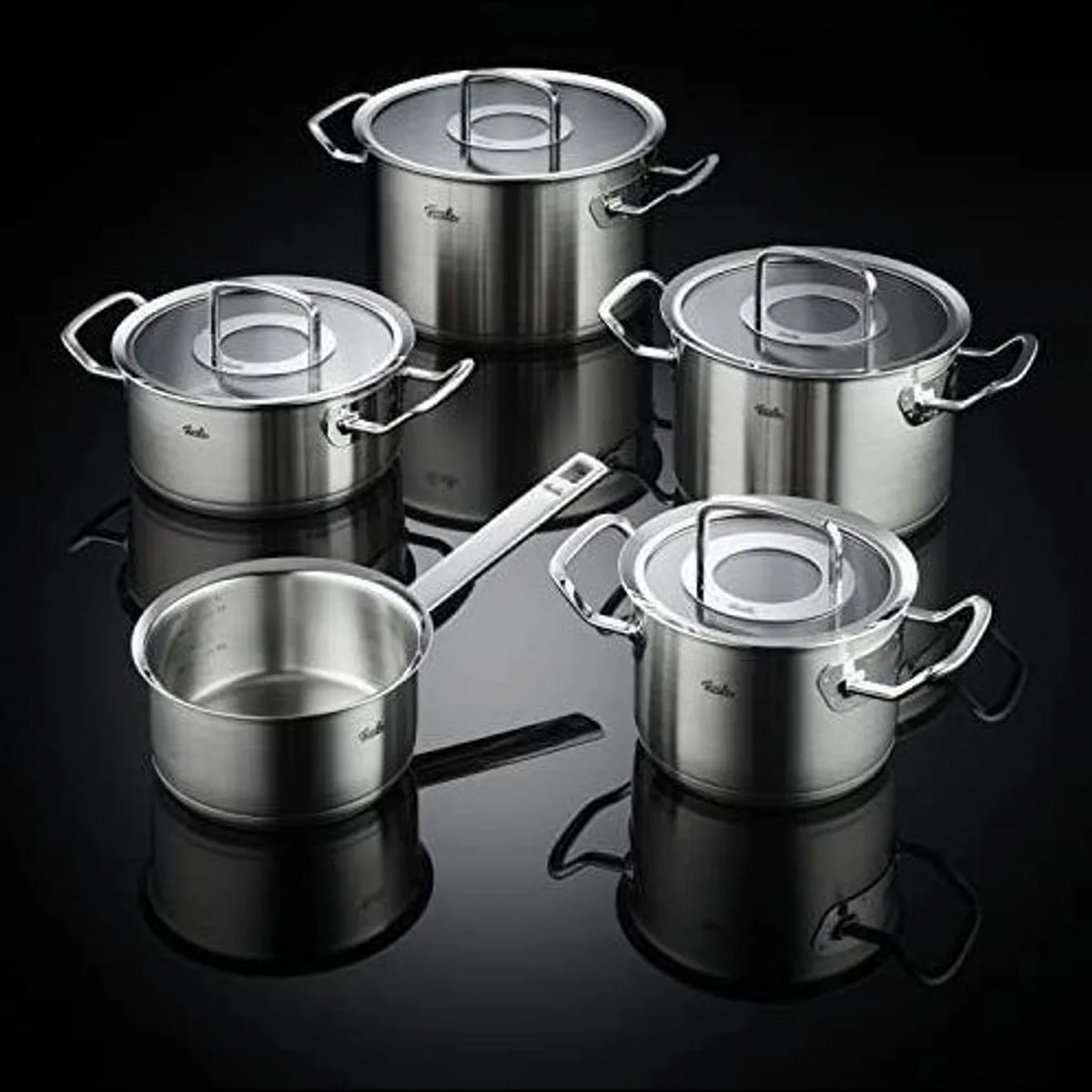 Fissler Original-Profi Collection Topf-Set, 5-teilig, Edelstahl 18/10 — für professionelle Kochkunst 2
