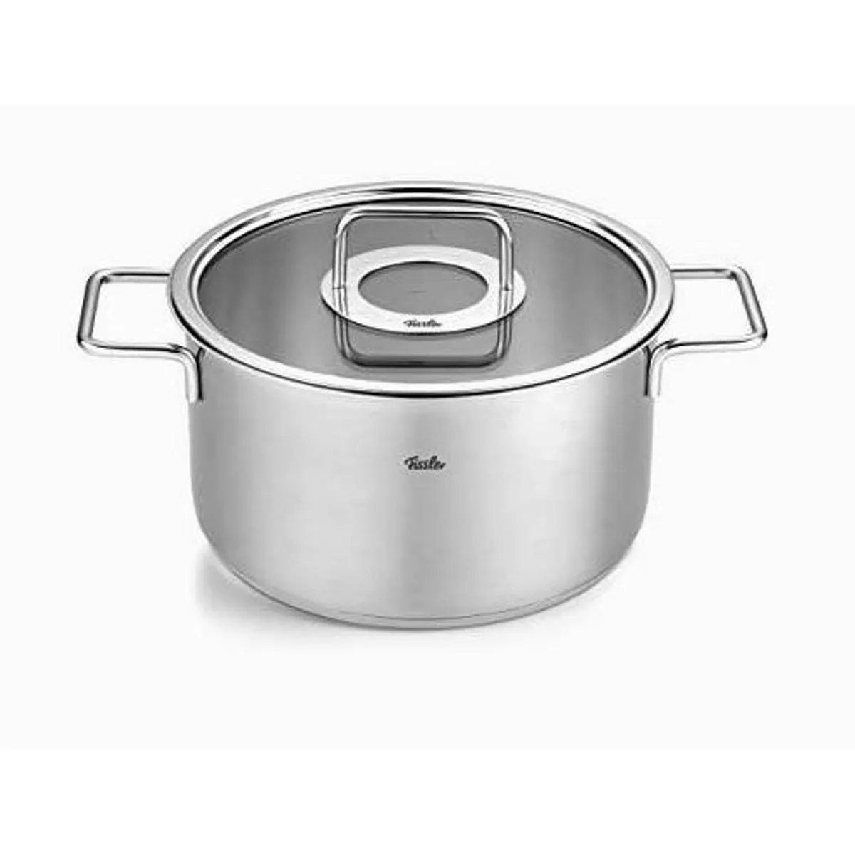 Fissler Pure Collection Topf-Set, Edelstahl 18/10, 5-teilig — Kochtöpfe, Bratentopf, Stielkasserolle 3