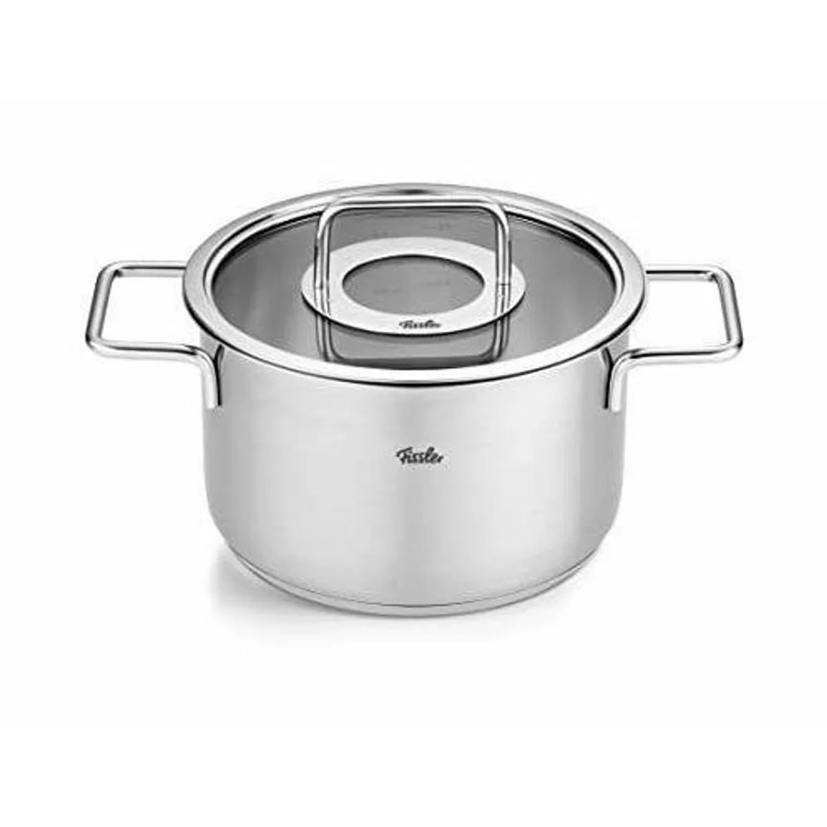 Fissler Pure Collection Topf-Set, Edelstahl 18/10, 5-teilig — Kochtöpfe, Bratentopf, Stielkasserolle 4