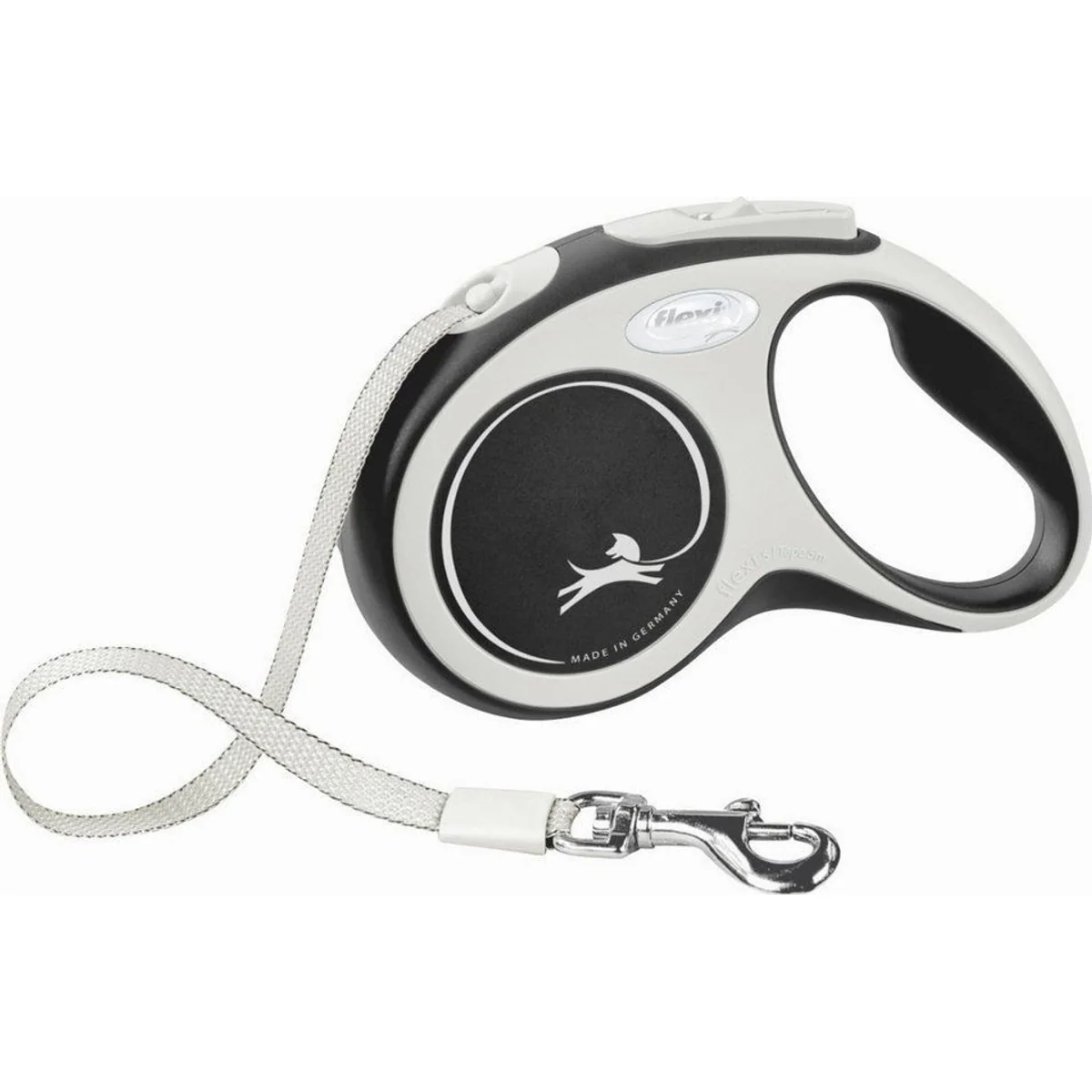 Flexi New Comfort Hundeleine, 5 m Seil, leicht & flexibel für Hunde bis 12 kg