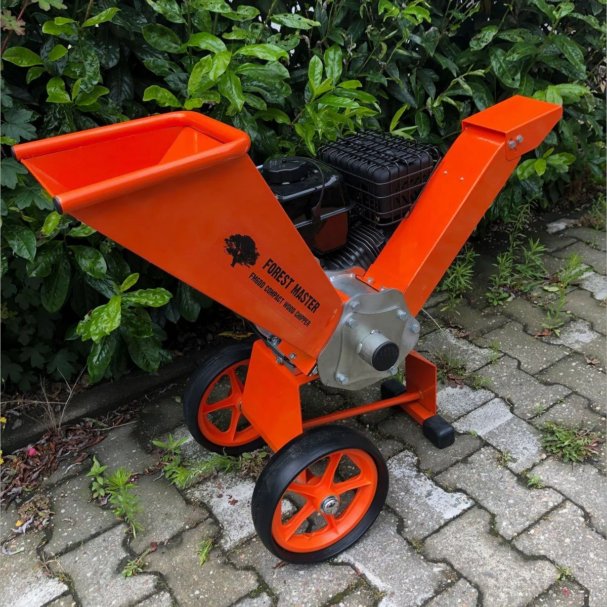 Forest Master FM6DD Benzin Häcksler, 6 PS, 208ccm, 5 cm max. Astdurchmesser 3