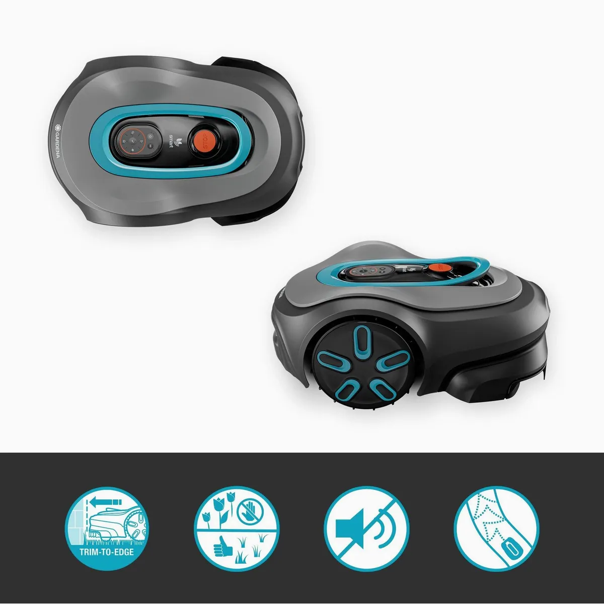 Gardena Mähroboter smart SILENO pro, für Rasenflächen bis 600 m², inkl. 150 m Begrenzungskabel 3