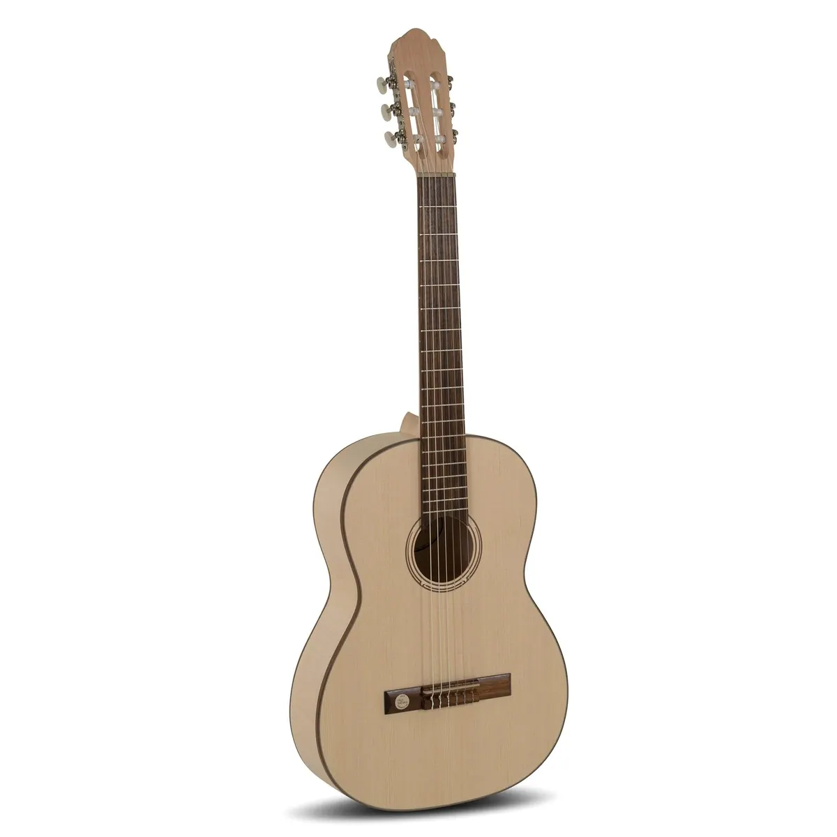 Gewa Pro Natura Silver Klassikgitarre, 4/4 Größe, massiver Klang, europäische Fertigung