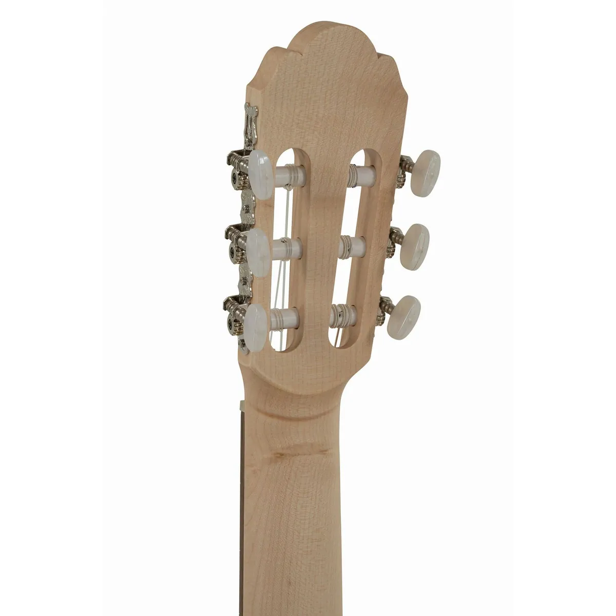 Gewa Pro Natura Silver Klassikgitarre, 4/4 Größe, massiver Klang, europäische Fertigung 4