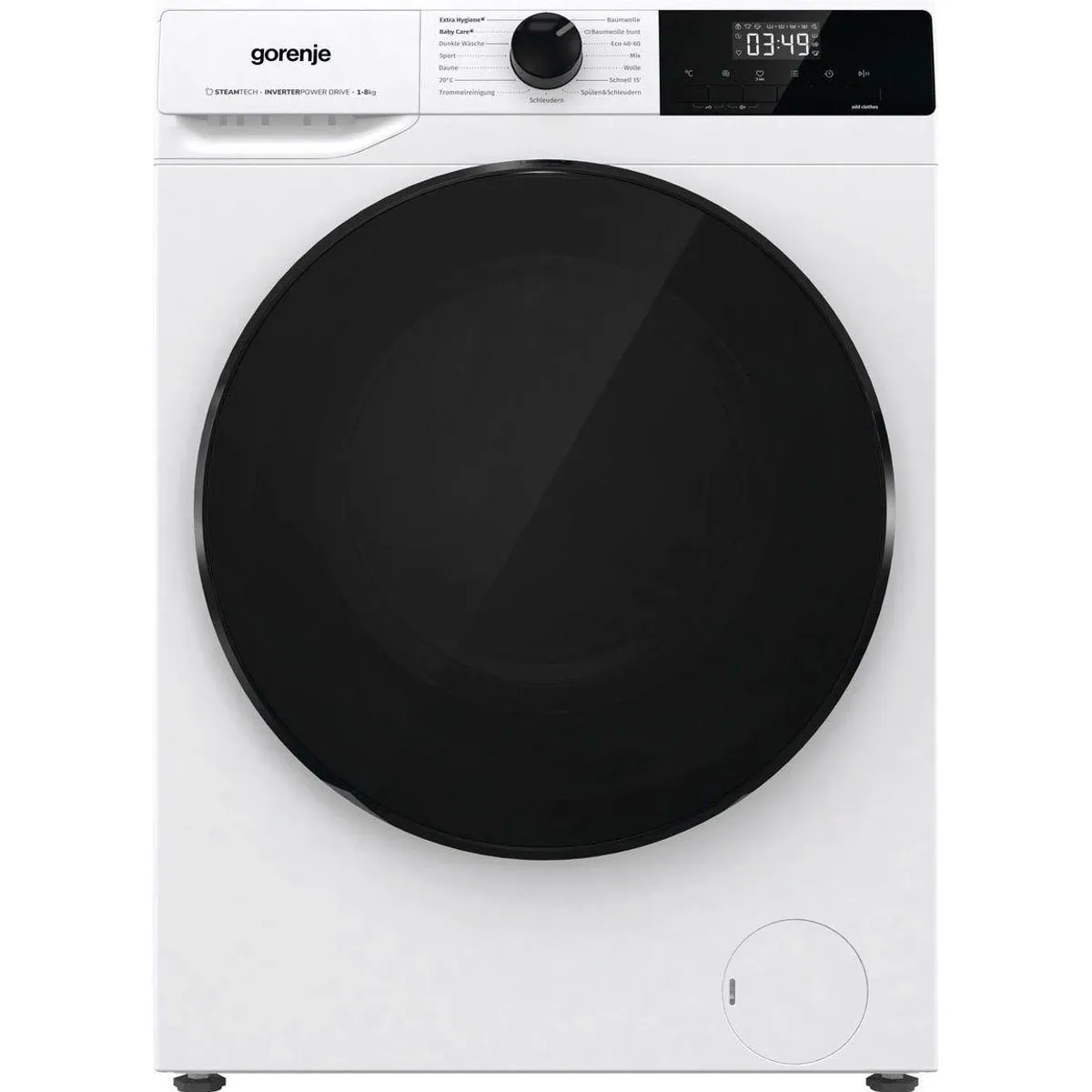 Gorenje WNHAI 84 APS/DE Waschmaschine, 8 kg, 1400 U/min, Dampf-Funktion, AquaStop 3