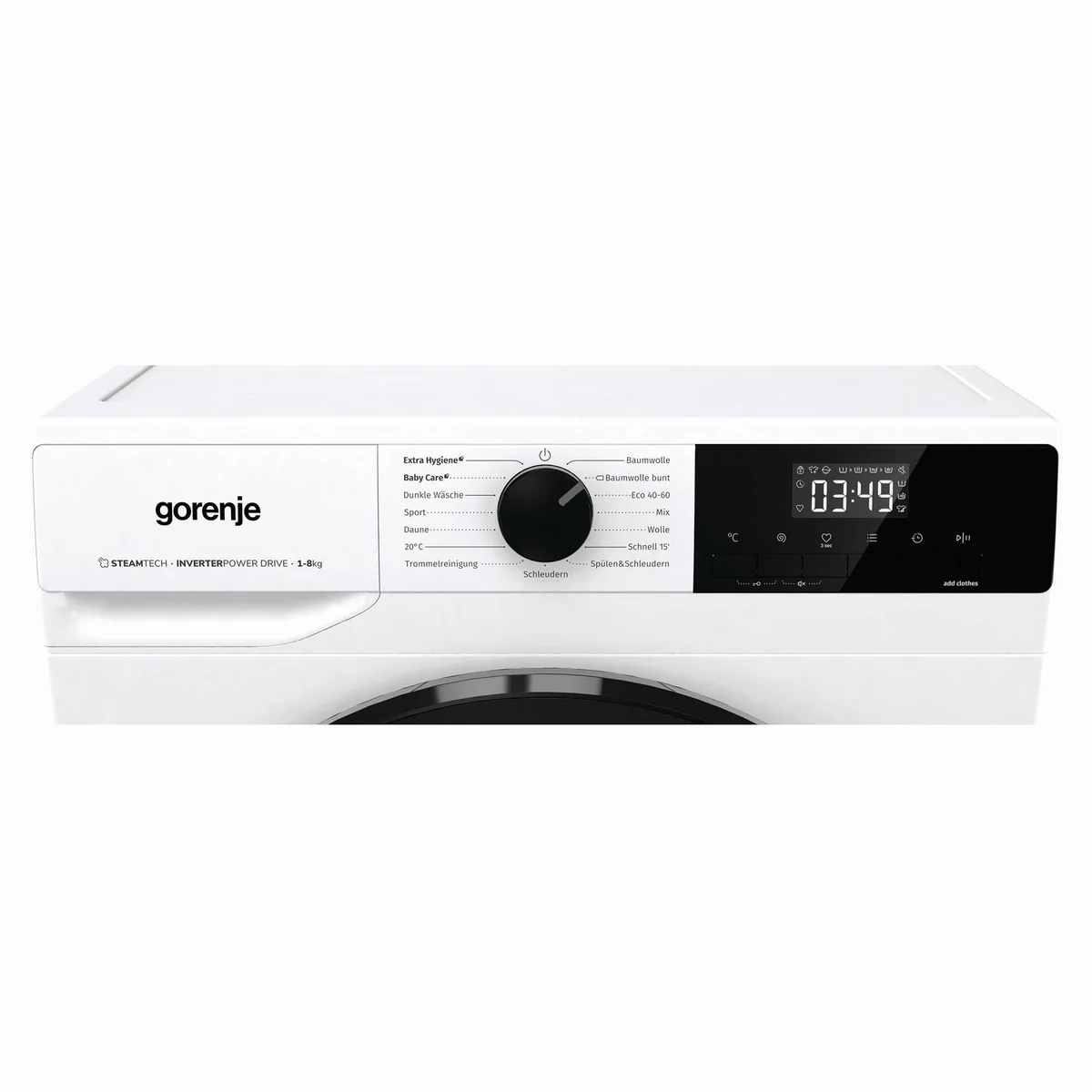 Gorenje WNHAI 84 APS/DE Waschmaschine, 8 kg, 1400 U/min, Dampf-Funktion, AquaStop 5