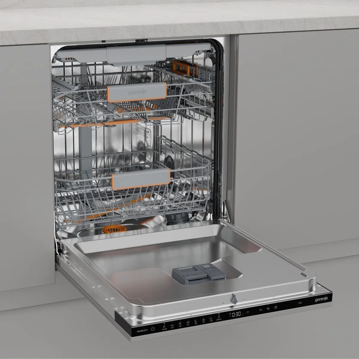 Gorenje GV673A67 Geschirrspüler, 9,5 l Wasserverbrauch, 16 Maßgedecke, Energieeffizienzklasse A 5