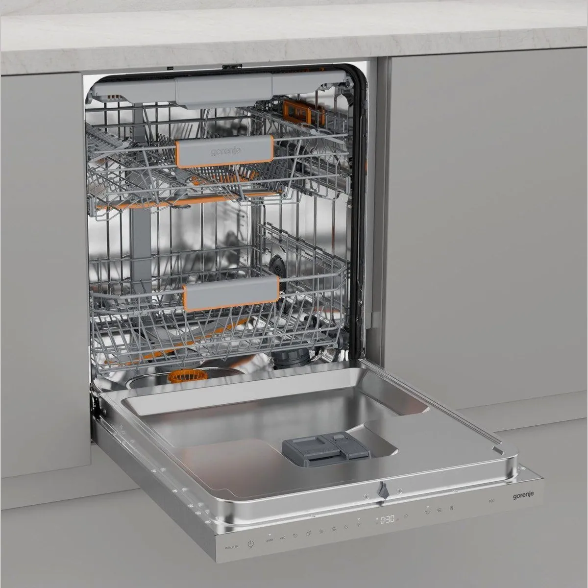 Gorenje GU673A65X Unterbaugeschirrspüler, 9,5 l, 16 Maßgedecke, TotalDry-Funktion 5