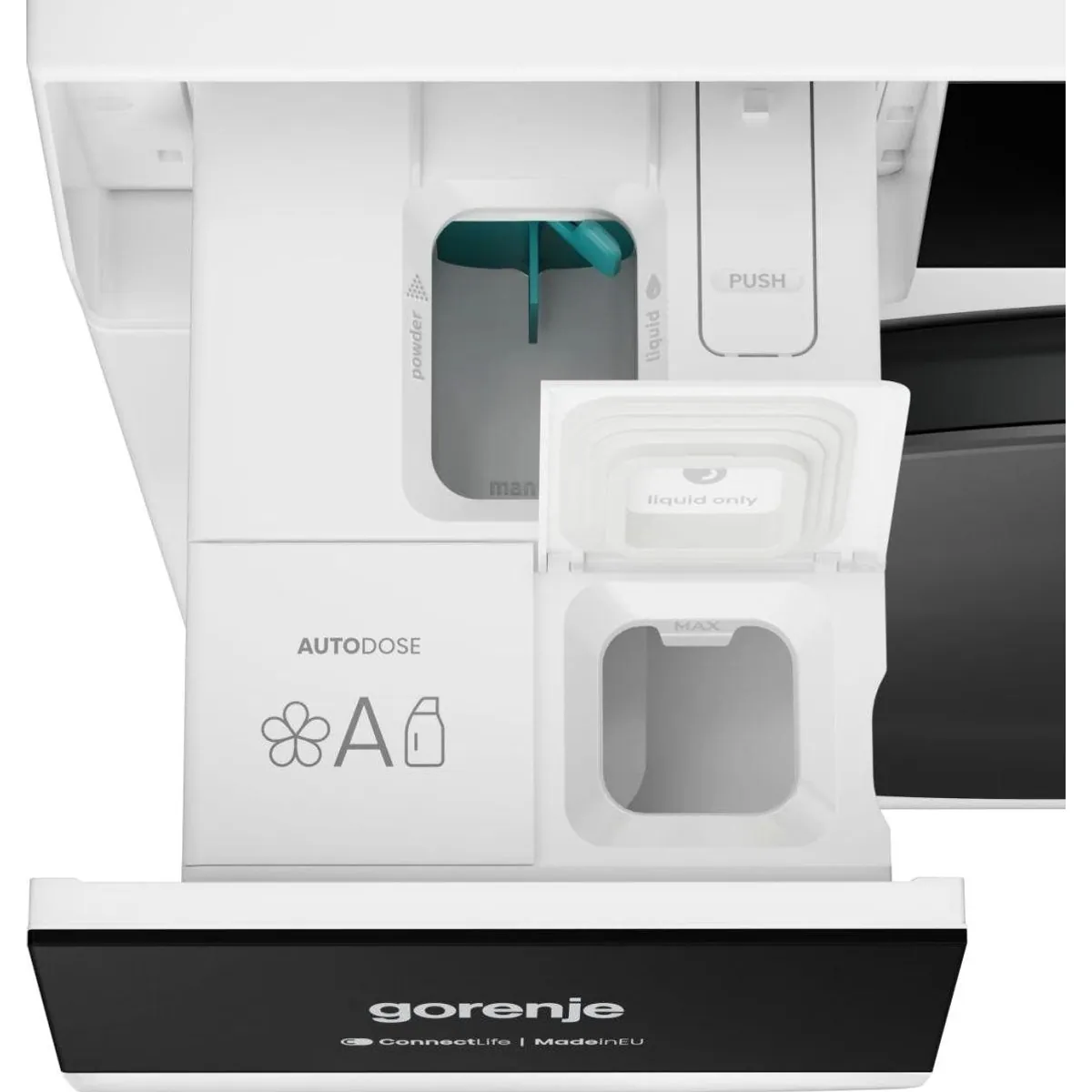 Gorenje Waschmaschine G800 WG814A5T4, 10 kg, 1400 U/min, TFT-Display 5