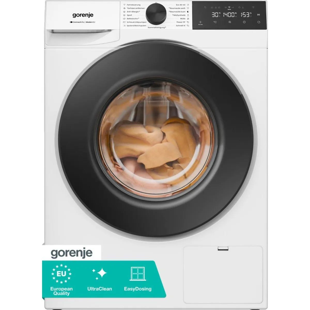 Gorenje Waschmaschine W5G486A2P1, 8 kg, 1600 U/min, hohe Energieeffizienz