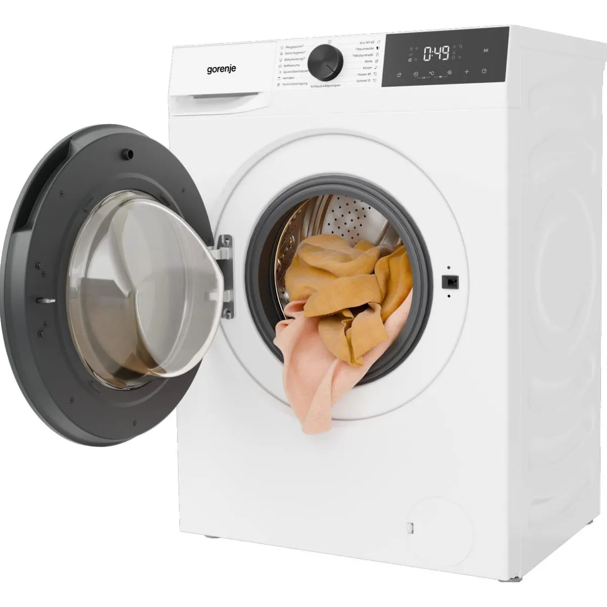 Gorenje Waschmaschine W53G2P84A3P2, 8 kg, 1400 U/min, Inverter Motor mit AquaStop 2