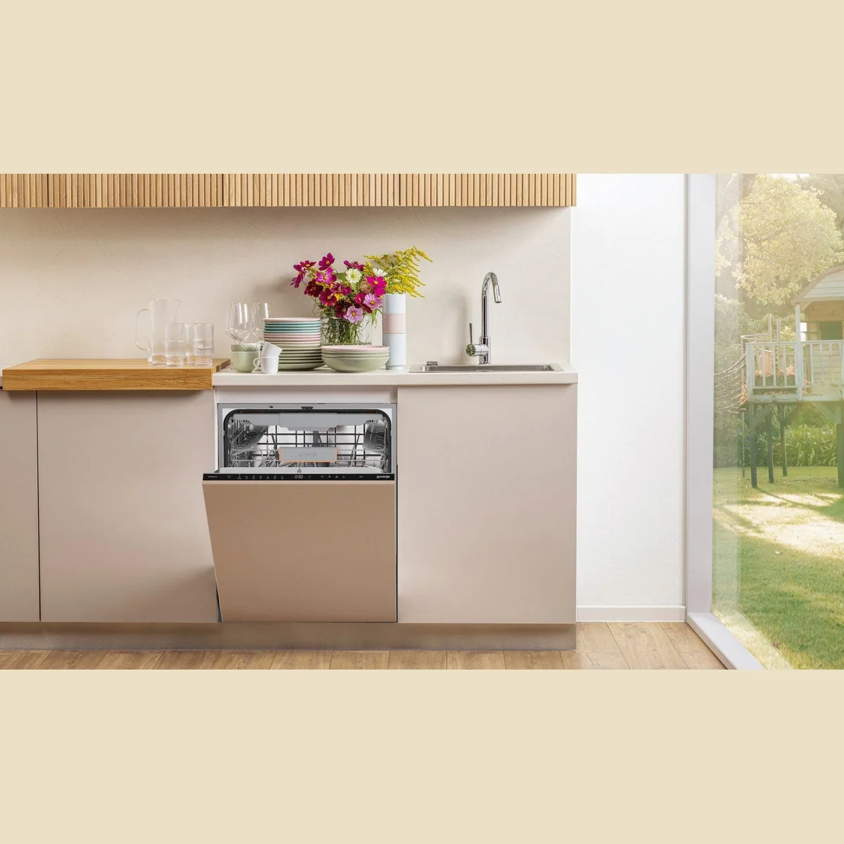 Gorenje GV663C95 Geschirrspüler, 16 Maßgedecke, 9,4 l Wasserverbrauch, automatische Türöffnung 2