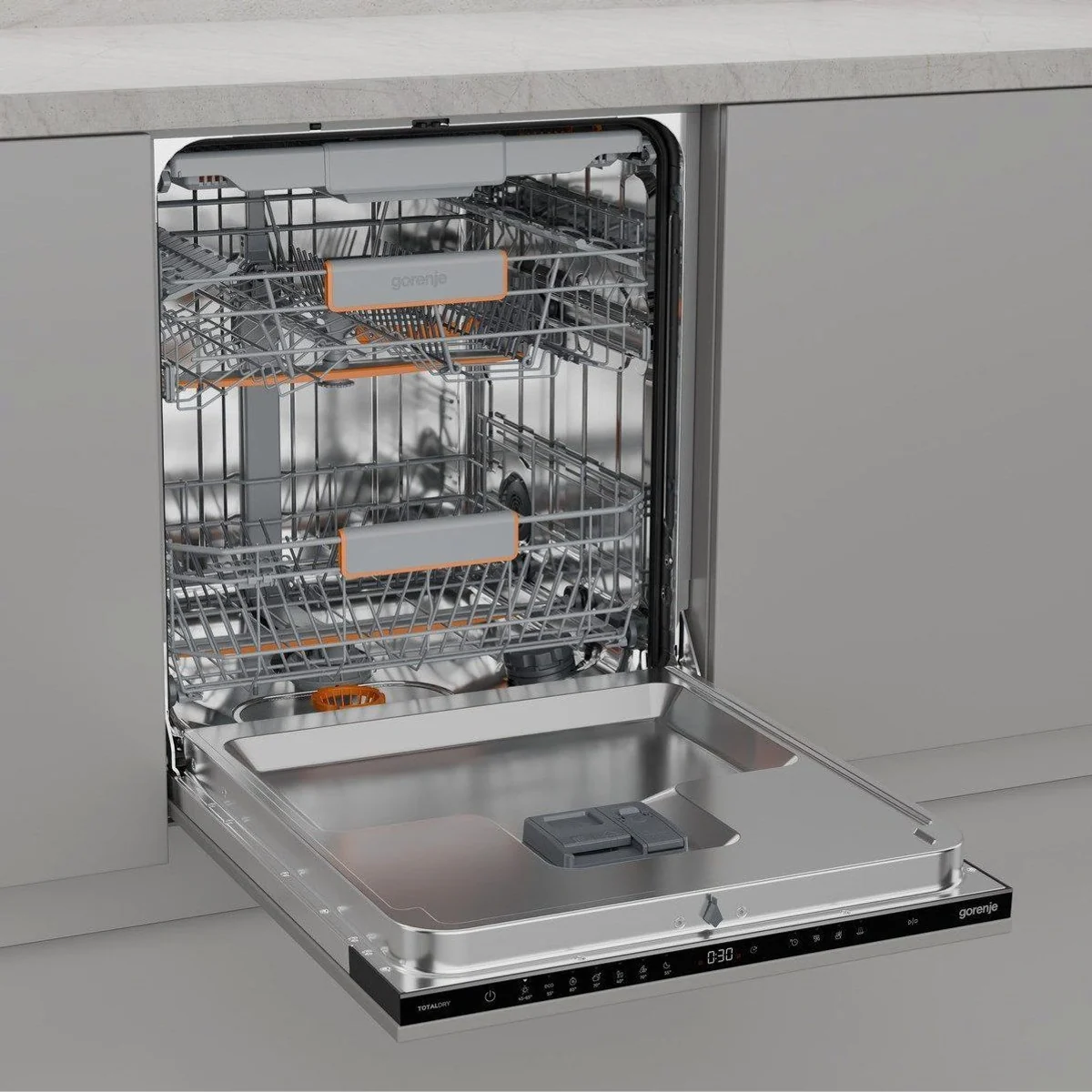 Gorenje GV663C95 Geschirrspüler, 16 Maßgedecke, 9,4 l Wasserverbrauch, automatische Türöffnung 5