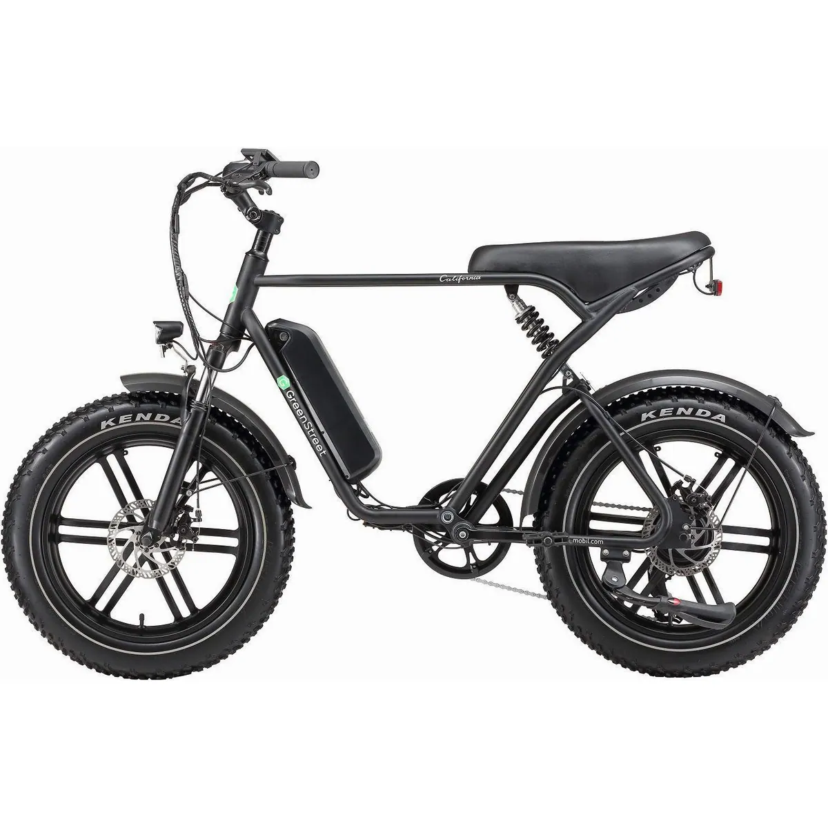 GreenStreet E-Bike California, 7-Gang Shimano, Kettenschaltung, 468 Wh — robustes Design, starke Leistung, vielseitig einsetzbar 2