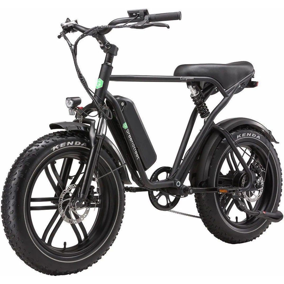 GreenStreet E-Bike California, 7-Gang Shimano, Kettenschaltung, 468 Wh — robustes Design, starke Leistung, vielseitig einsetzbar 4