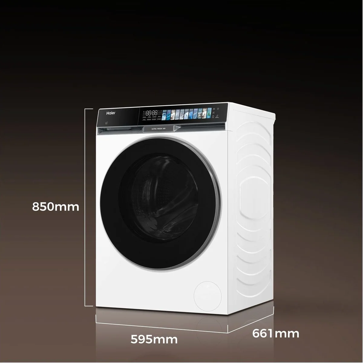 Haier HW130-B14687U1 Waschmaschine, 13 kg, 1400 U/min, WiFi-Smart Control 2