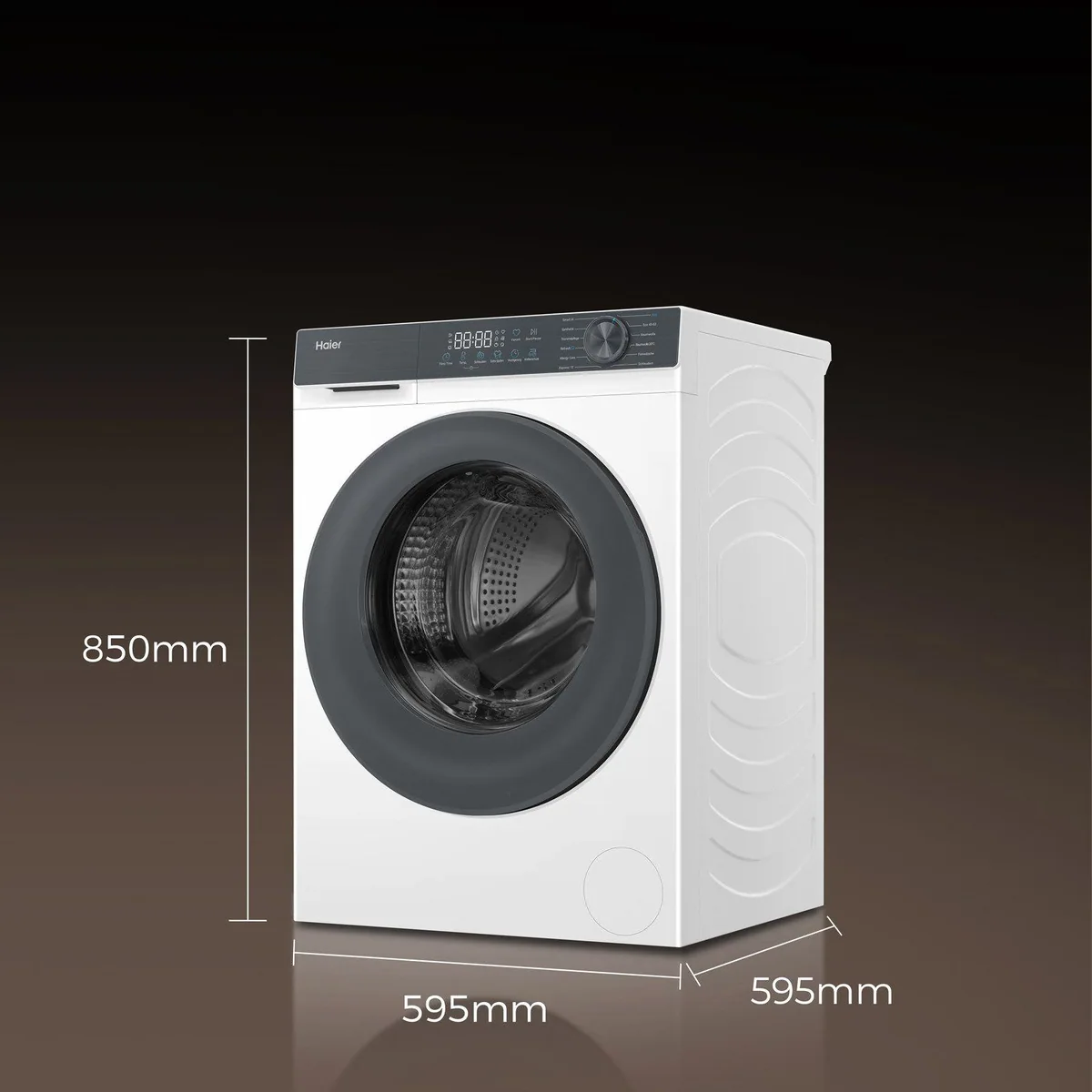 Haier HW90-BP14637T Waschmaschine, 9 kg, 1400 U/min, Smart AI Automatikprogramm 2
