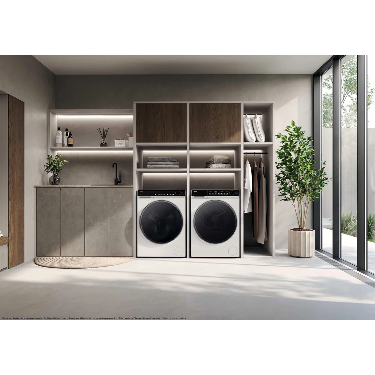 Haier HD90-B667WU1 Wärmepumpentrockner, Smart AI Automatikprogramm, iOn AirFresh 3