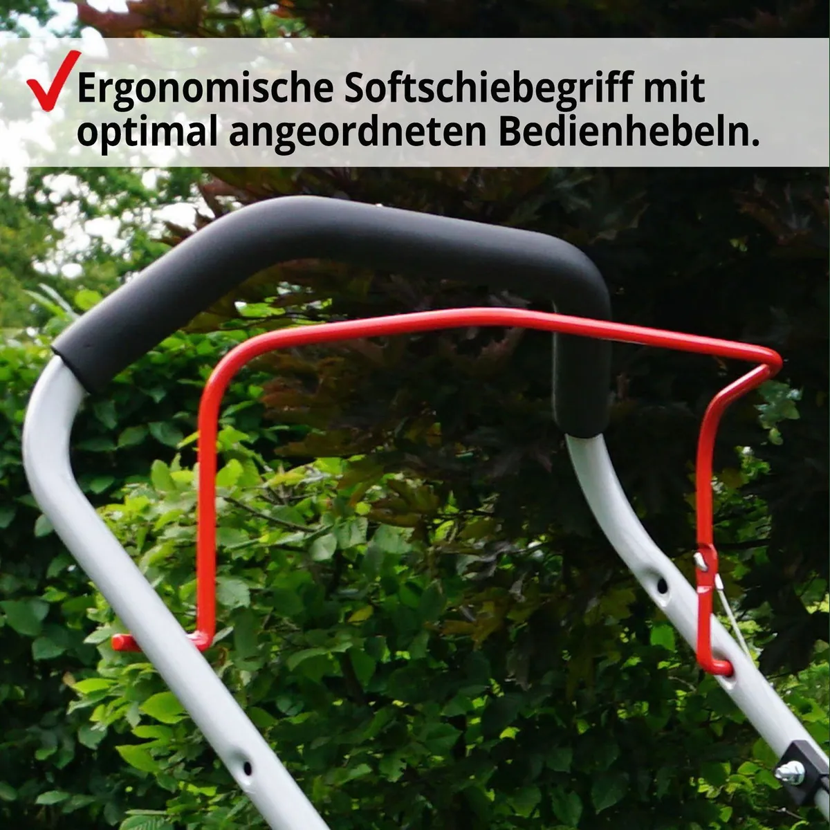 Hecht Benzin-Rasenmäher 540, 40,6 cm Schnittbreite, 2,72 PS, 40 l Fangkorb 4