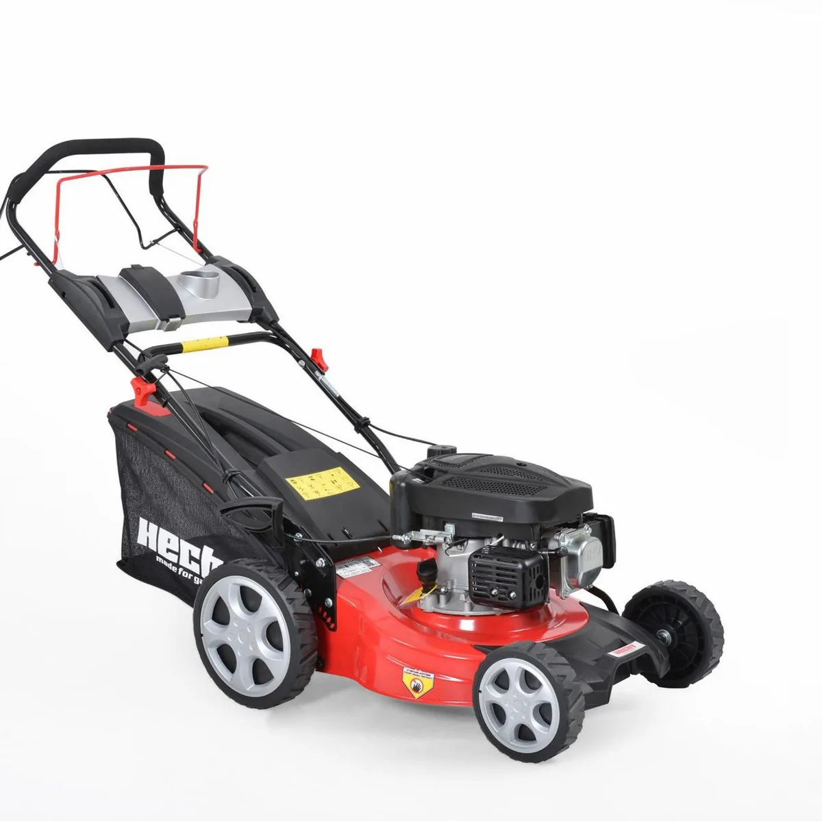 Hecht 543 SX Benzin-Rasenmäher, 42 cm Schnittbreite, 8-stufige Schnitthöhenverstellung