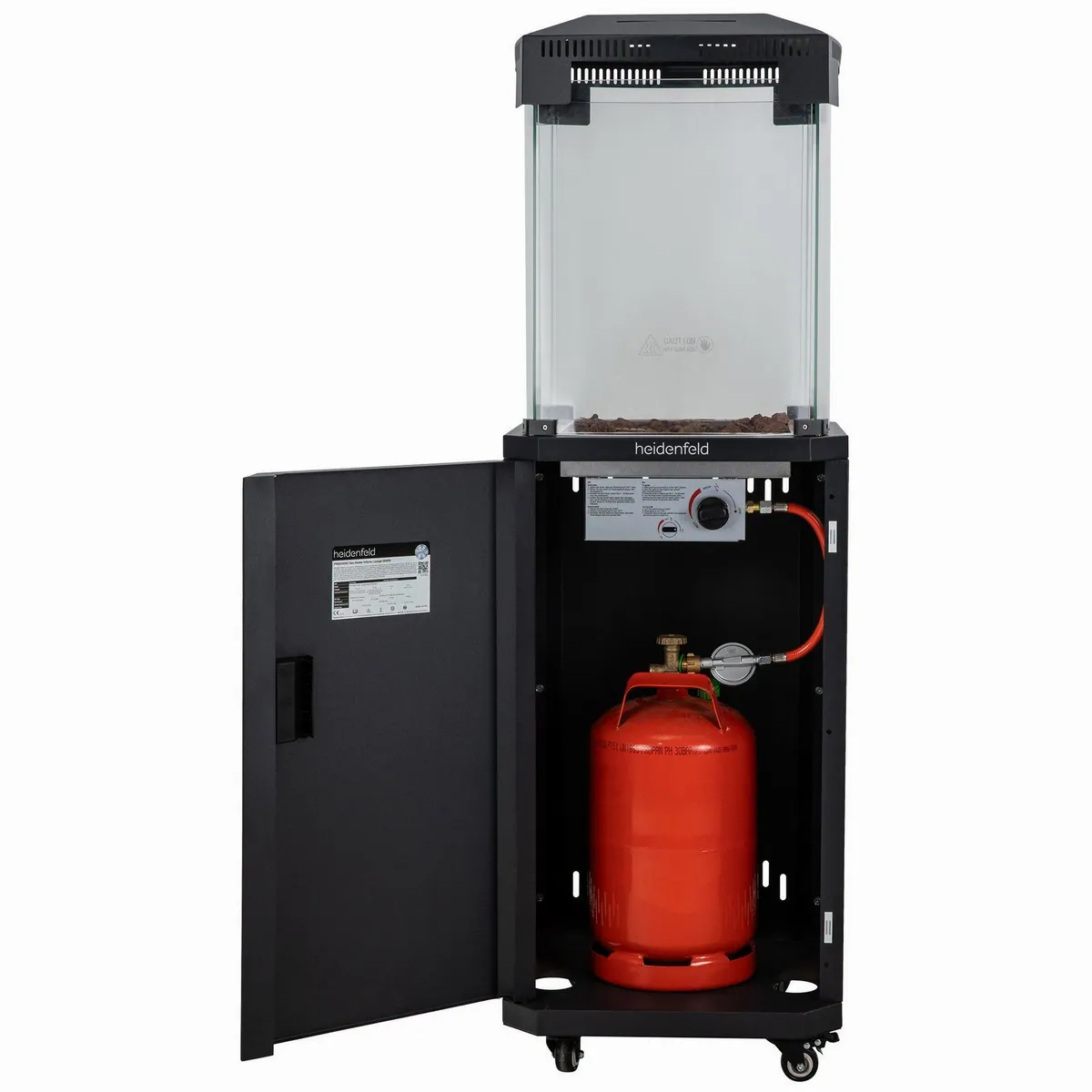 Heidenfeld Gasheizstrahler Inferno Lounge GH600, leistungsstark und flexibel einsetzbar 3