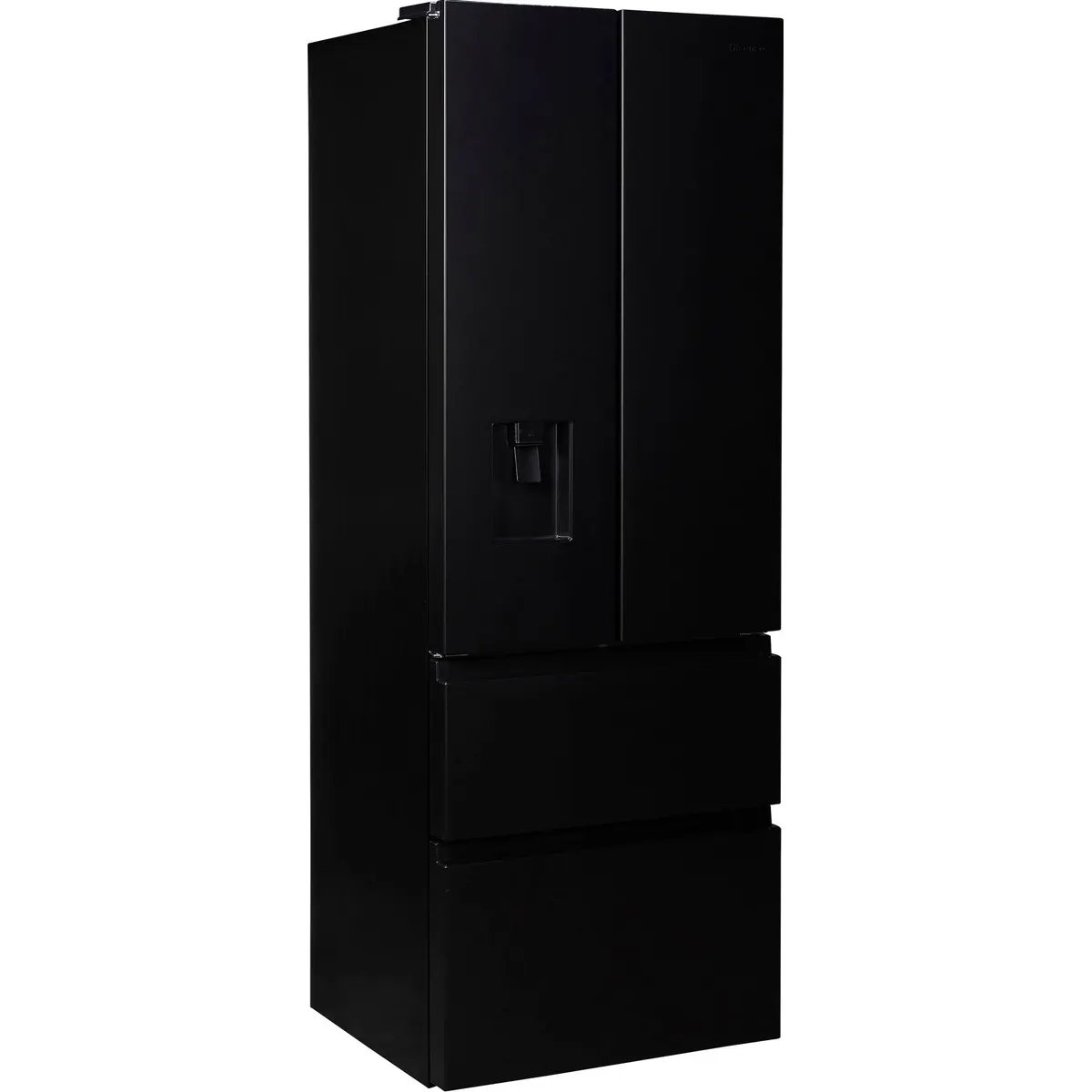 Hisense RF632N4WFE French Door Kühlschrank, No Frost, 336 l Kühlvolumen, LED-Beleuchtung