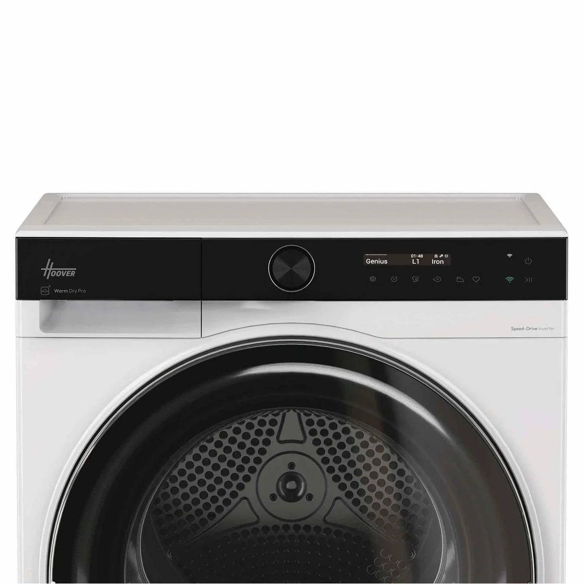Hoover H/ProDry 7 00 HBS 8N4B-S Wärmepumpentrockner, 8 kg Fassungsvermögen, AI Smart Move 3