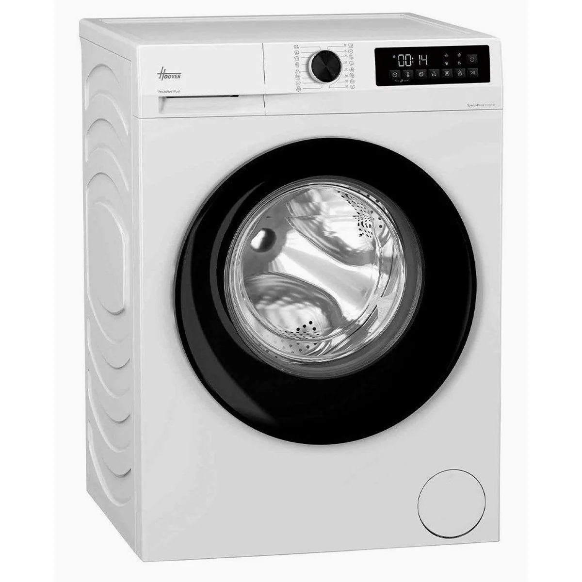 Hoover H/ProWash 300 HGDQ48SB6-S, 8 kg, 1400 U/min, Dampffunktion, AI Silent Motion
