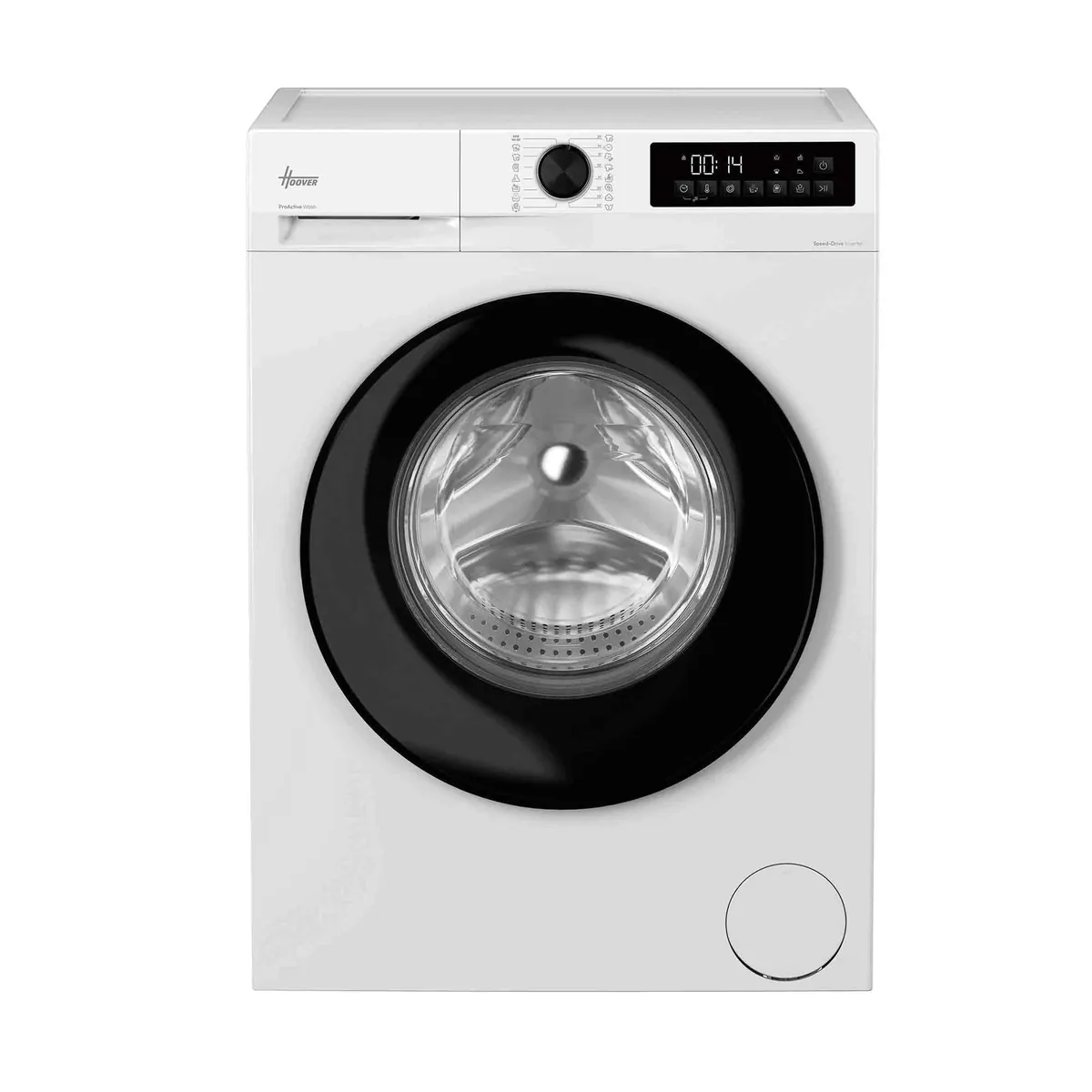 Hoover H/ProWash 300 HGDQ48SB6-S, 8 kg, 1400 U/min, Dampffunktion, AI Silent Motion 2