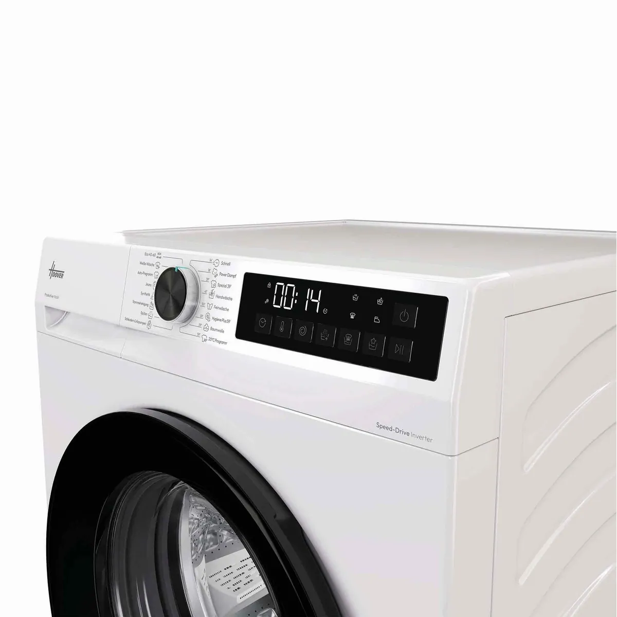 Hoover H/ProWash 300 HGDQ48SB6-S, 8 kg, 1400 U/min, Dampffunktion, AI Silent Motion 5