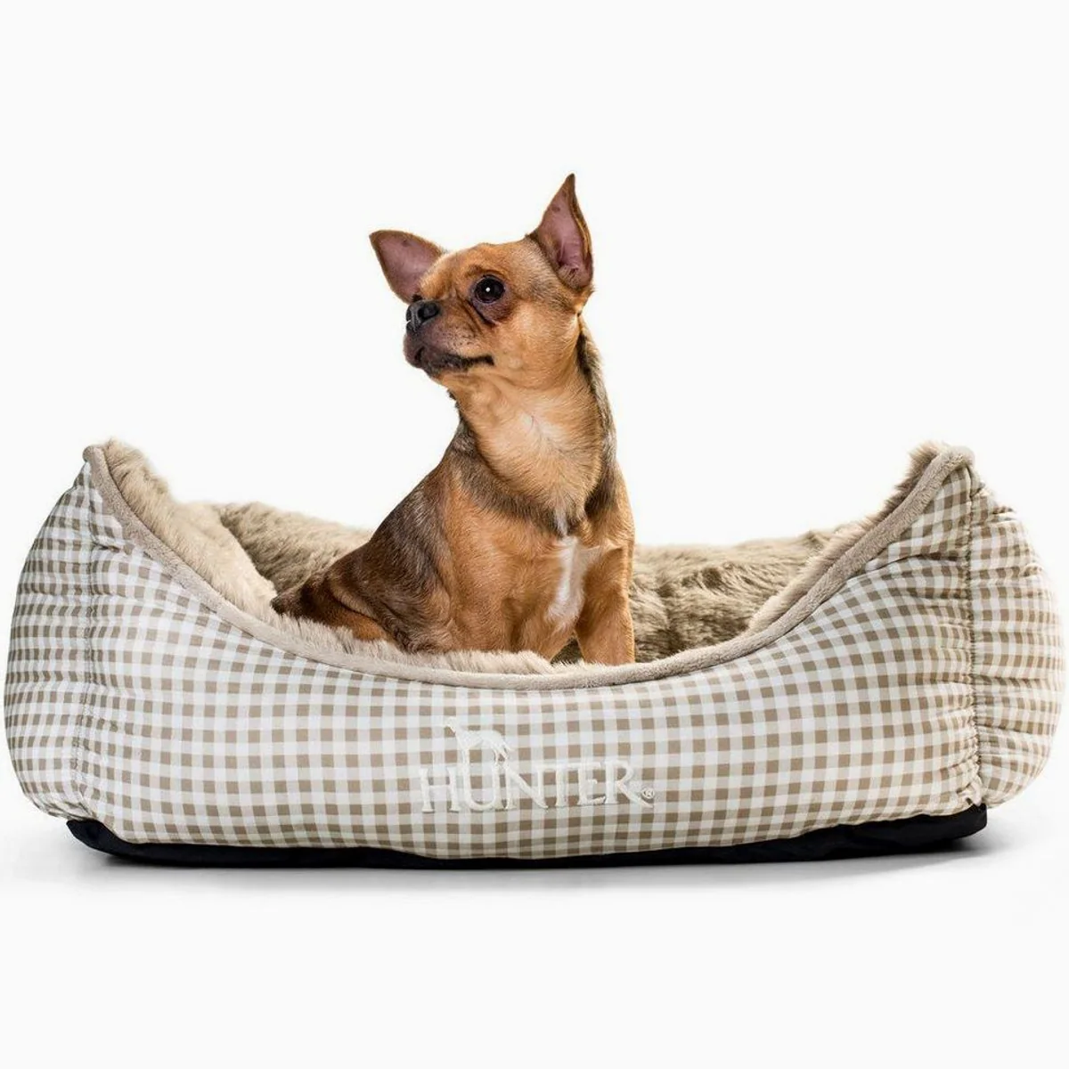 Hunter Astana Hundesofa, kuschelig, abnehmbarer Bezug, wendbares Innenkissen 2