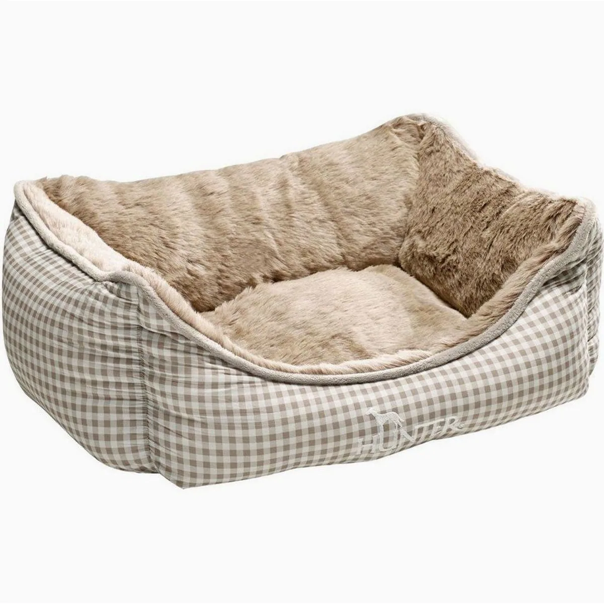 Hunter Astana Hundesofa, kuschelig, abnehmbarer Bezug, wendbares Innenkissen 3