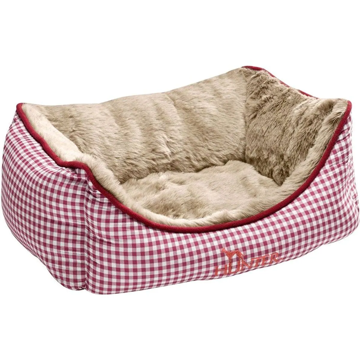 Hunter Astana Hundesofa, kuschelig, abnehmbarer Bezug, wendbares Innenkissen 4