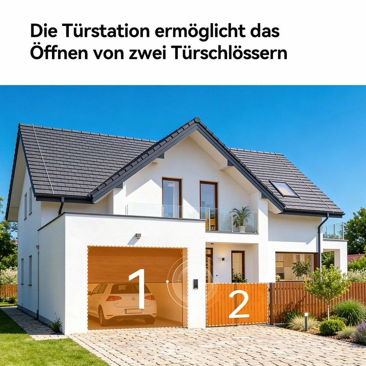 Imou Smart Video-Türsprechanlage, 5MP Auflösung, Zwei-Wege-Kommunikation 4
