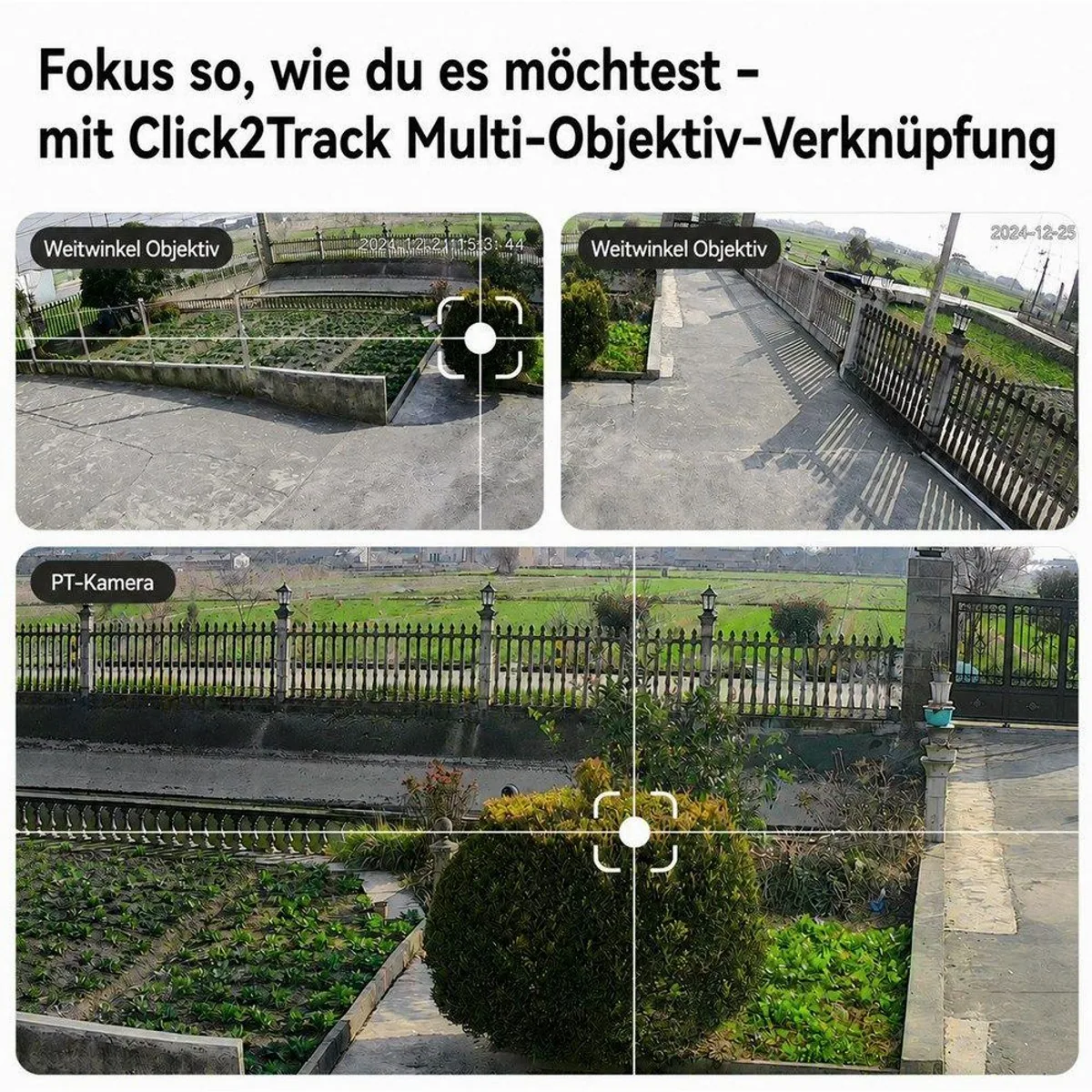 Imou Cruiser Triple 11MP Überwachungskamera, 360° PT-Funktion, Nachtsicht, Wetterfest 4