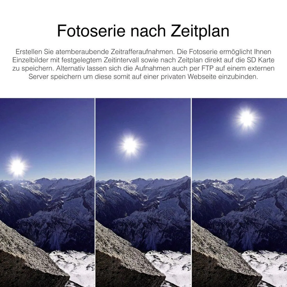 Instar IN-9408 2K+ IP Überwachungskamera, hohe Videoauflösung, AI-gestützte Objekterkennung, integriertes Mikrofon 5