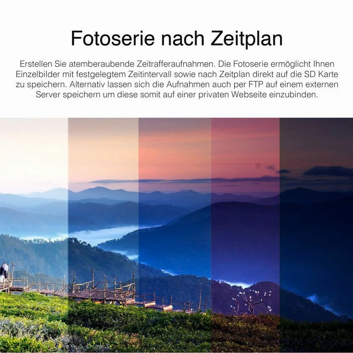 Instar IN-9820 4K Überwachungskamera, 4K Ultra HD, PTZ-Steuerung, Zwei-Wege-Audio 3