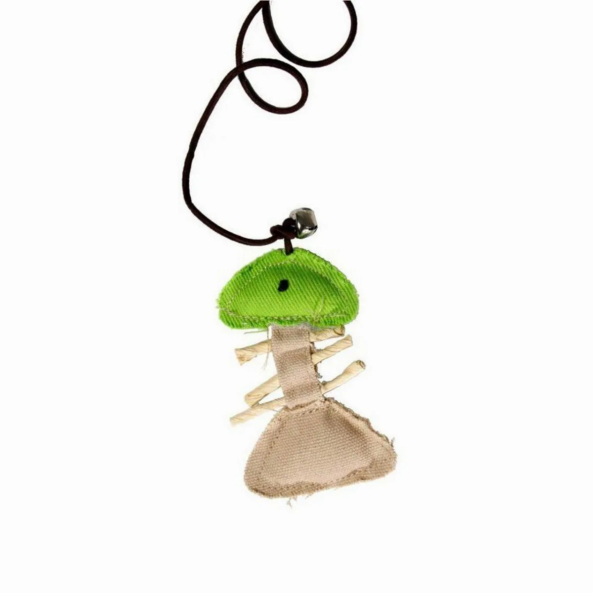 Karlie Katzenangel Nature Fishbone, interaktive Spielangel, aus natürlichen Materialien 2